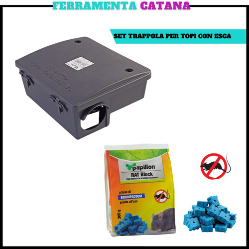 Trappola per topi ratti grande - trappola,