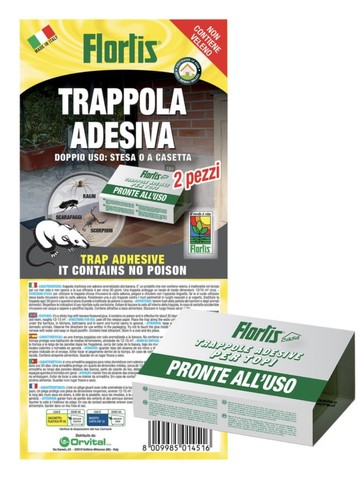 Trappole adesive per topi - trappole,