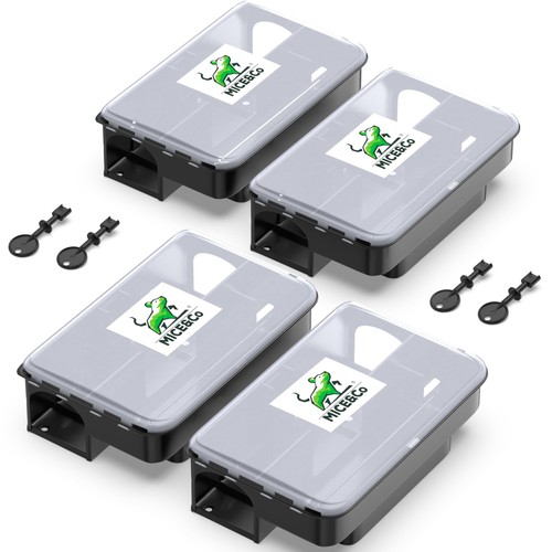Mice trappole per ratti - 4x,