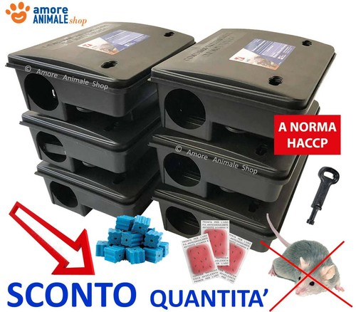 Contenitore box trappola esche - contenitore,